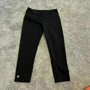 Athleta Crop Black Leggings Size S Small
